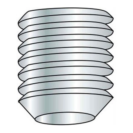 Titan Fasteners M5 x 0.8 x 5mm - Cup Point Socket Set Screw - 304 Stainless Steel - Pkg of 100 BSX05005